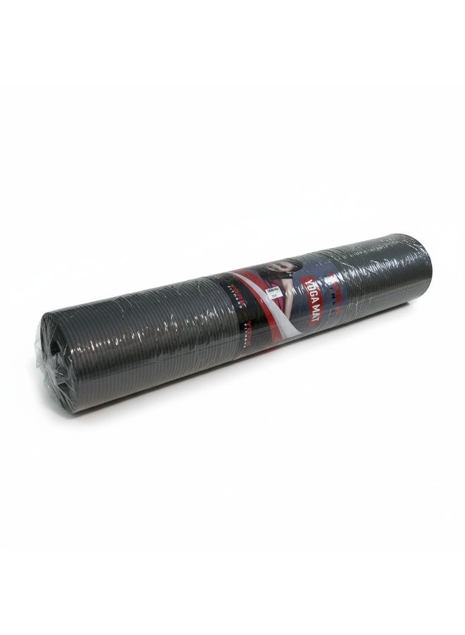 YORK FITNESS York NBR Yoga Mat YMNBR20015 – Non-Slip Dark Grey Fitness Mat 200 × 100 × 1.5 cm - Image 1